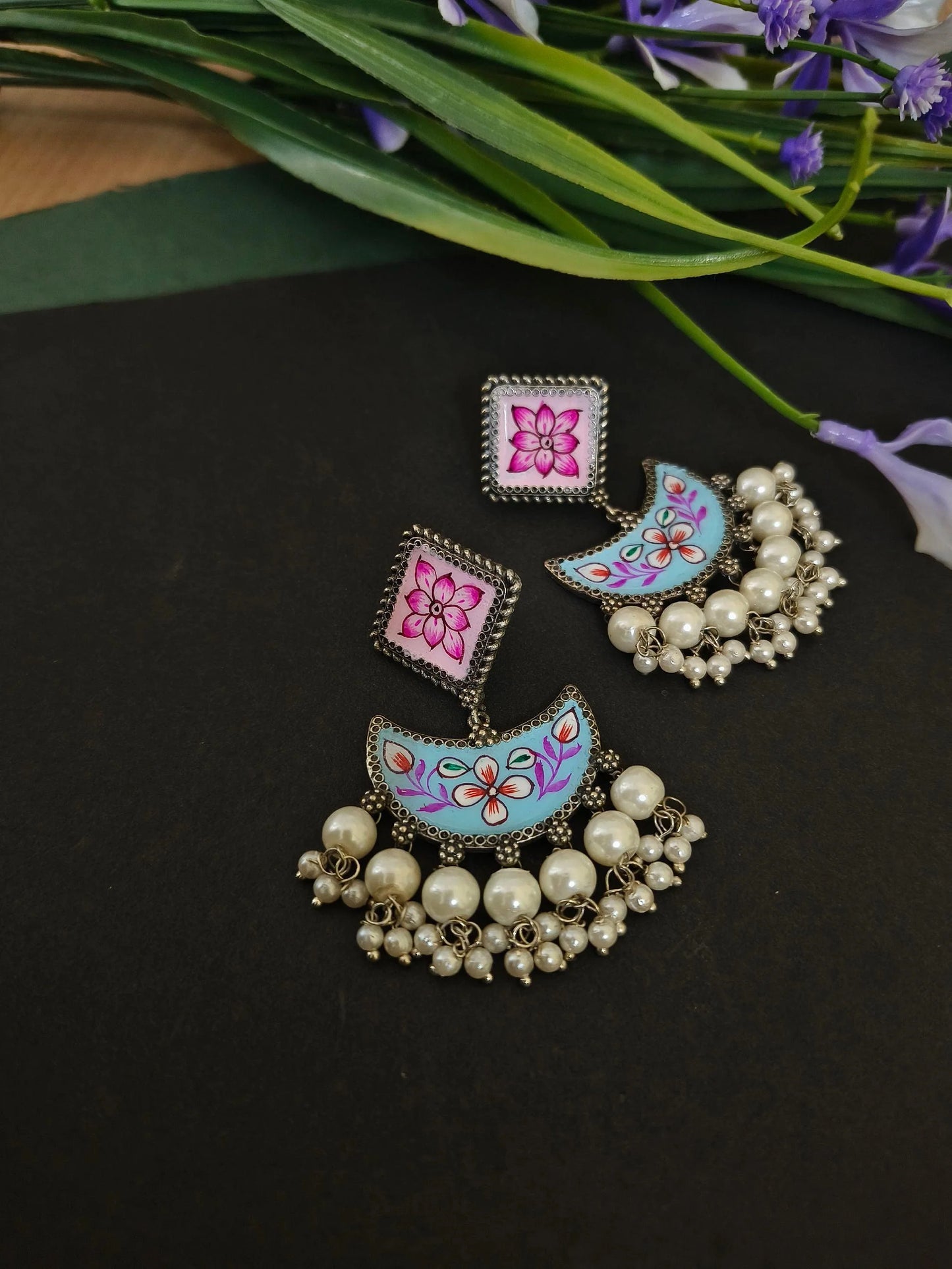 Mystic Cone & Eye Earrings
