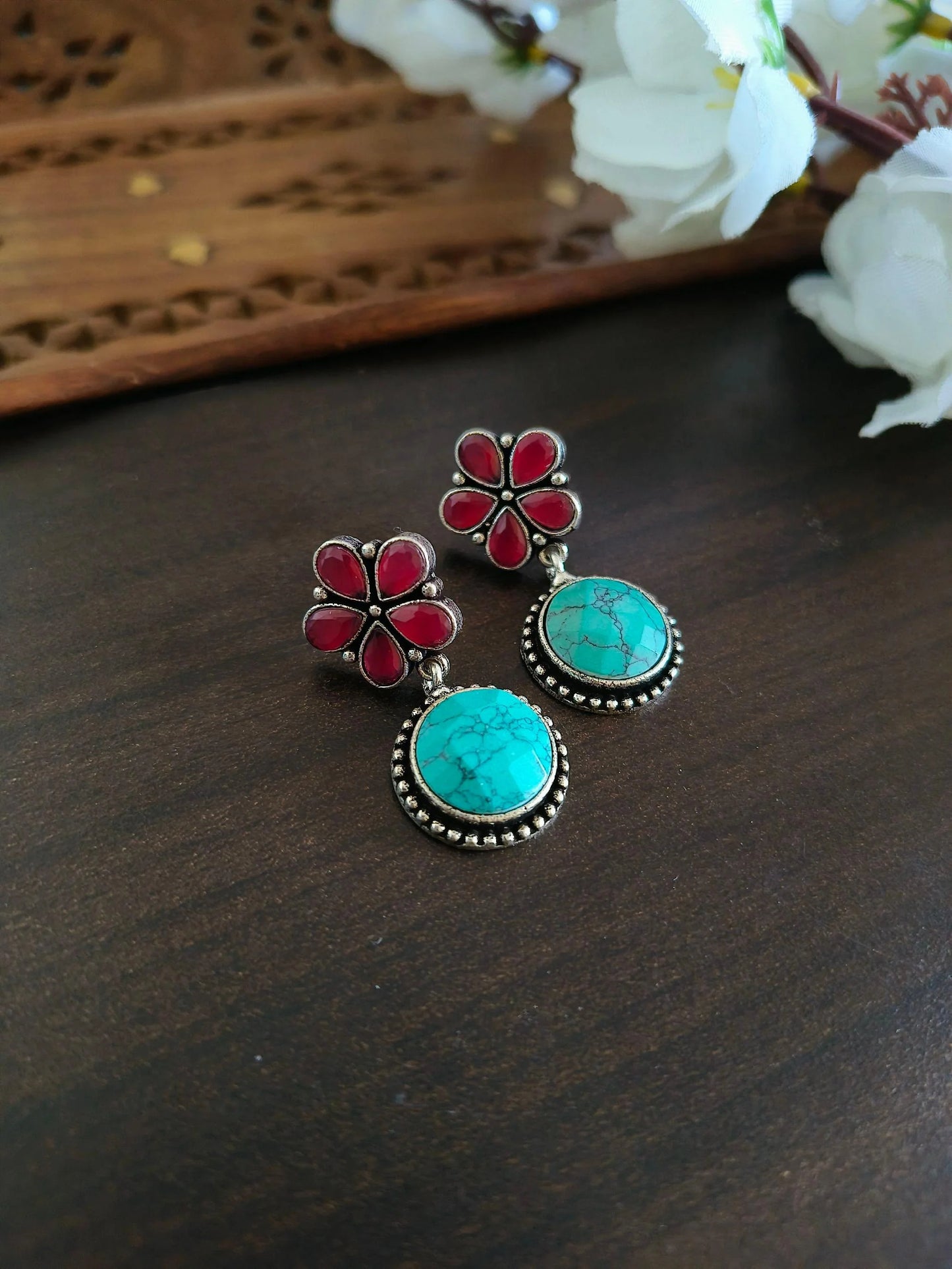 Bloomstone Studs