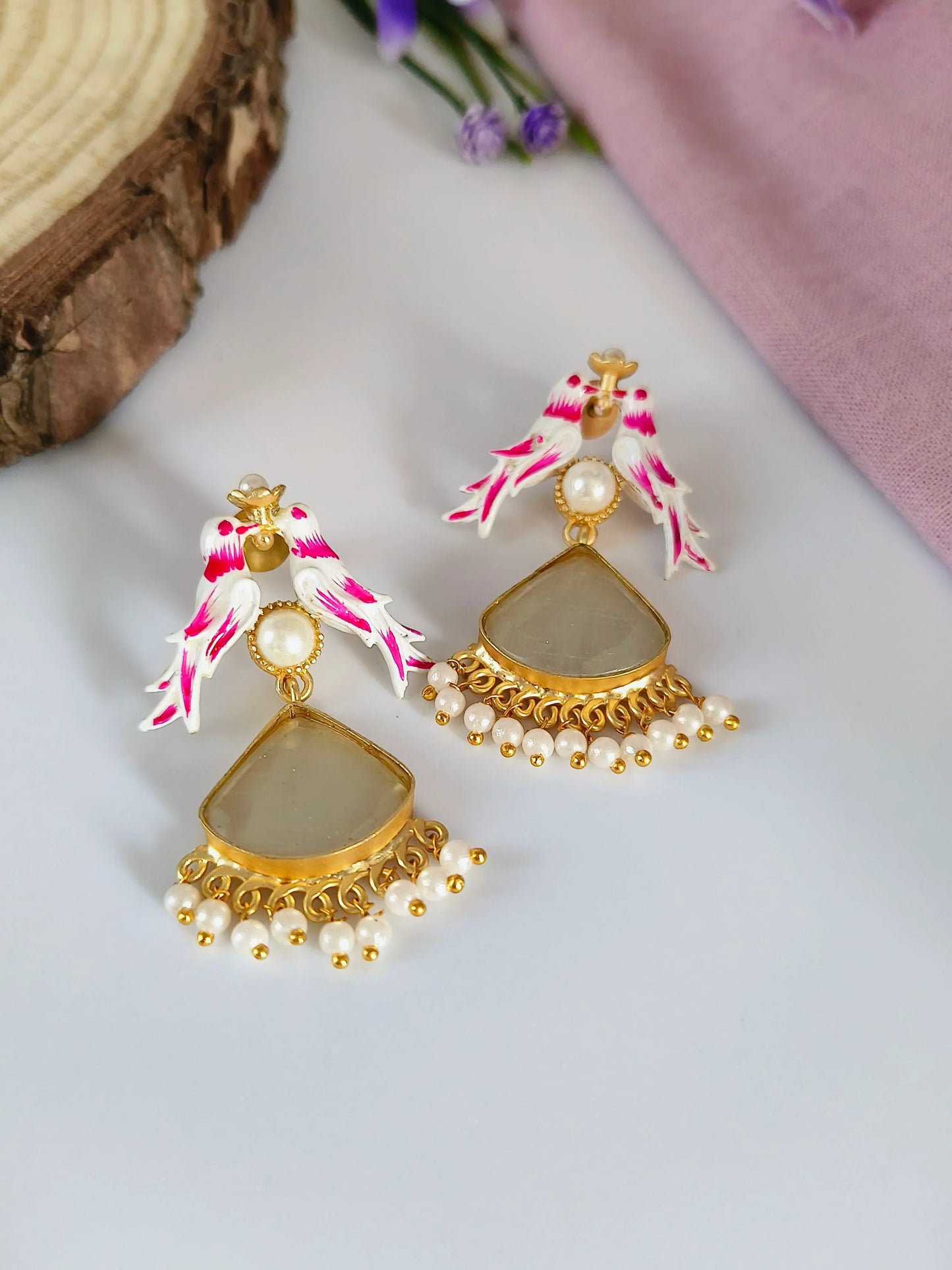 Songbird Gem Earrings