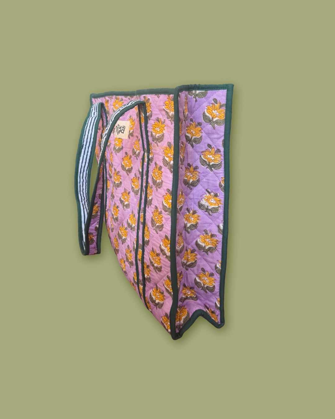 Violet Laptop Tote Bag