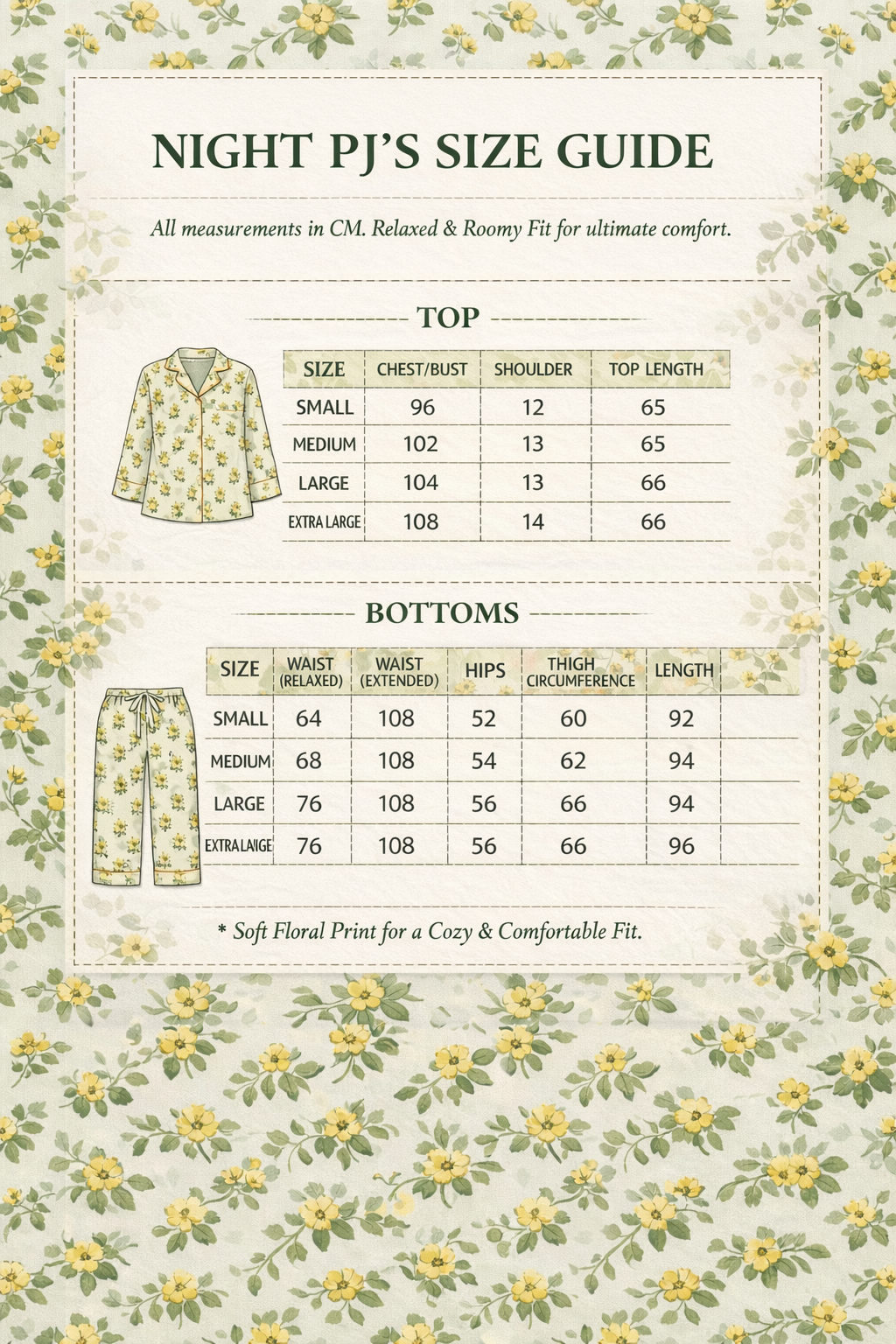 Sage Green Cotton Pyjamas