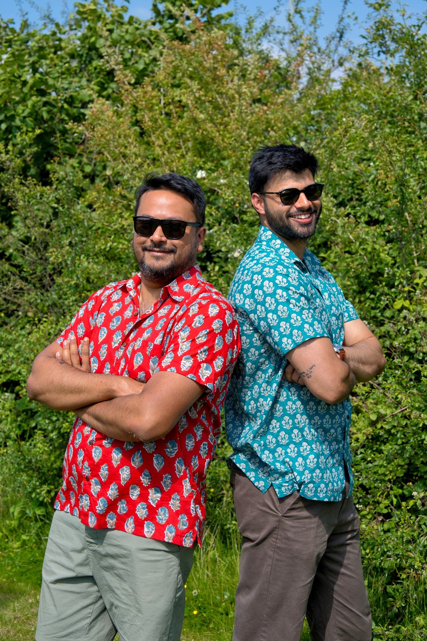 Ruby Block Print Shirt