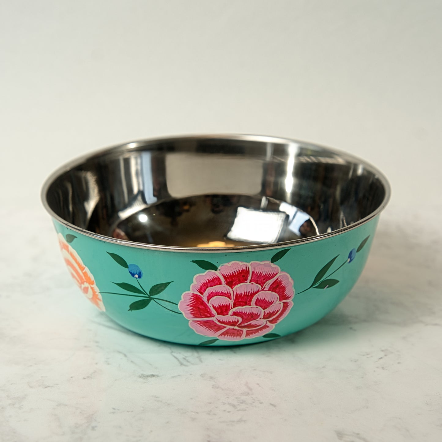 Emerald Enamel Bowl