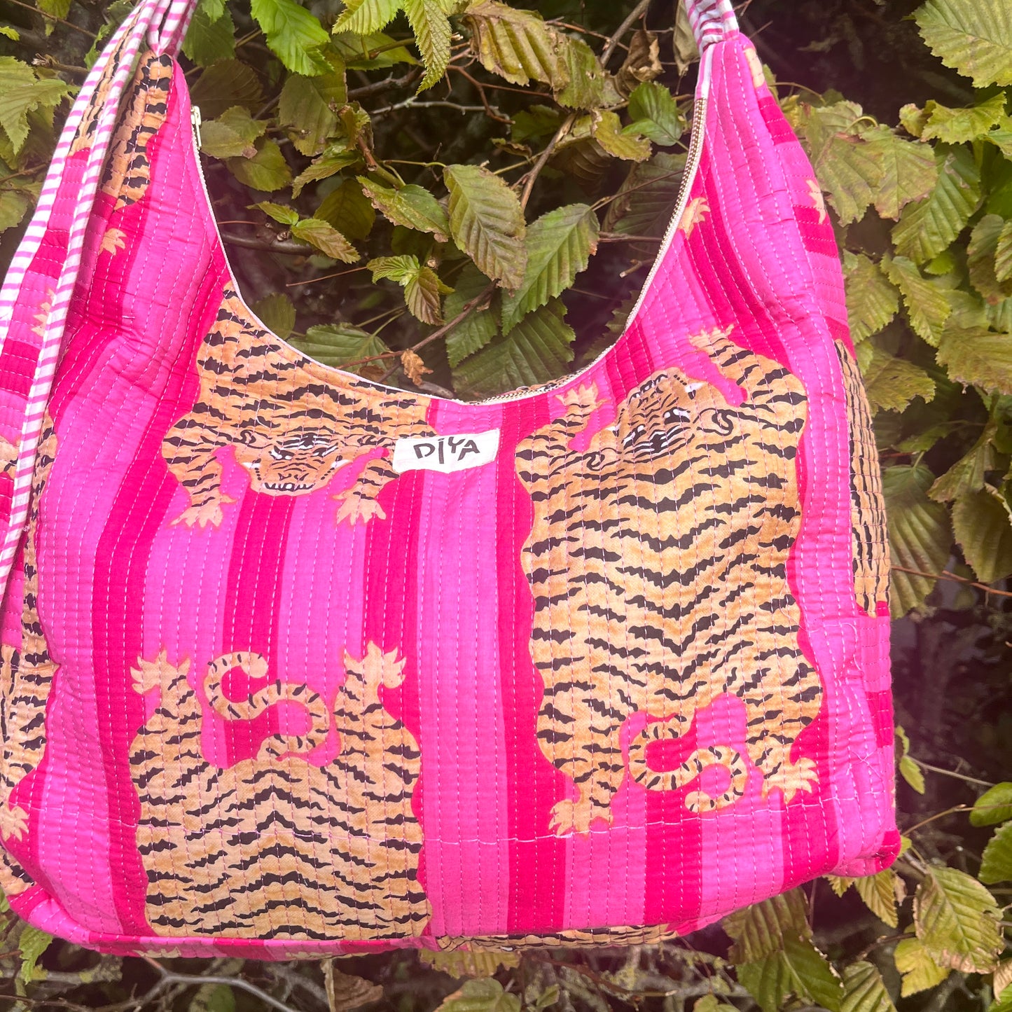 Crimson Tiger Shoulder Bag