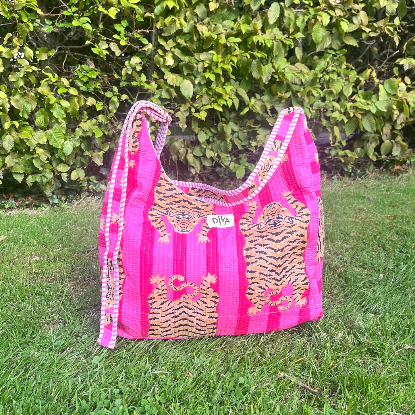 Crimson Tiger Shoulder Bag