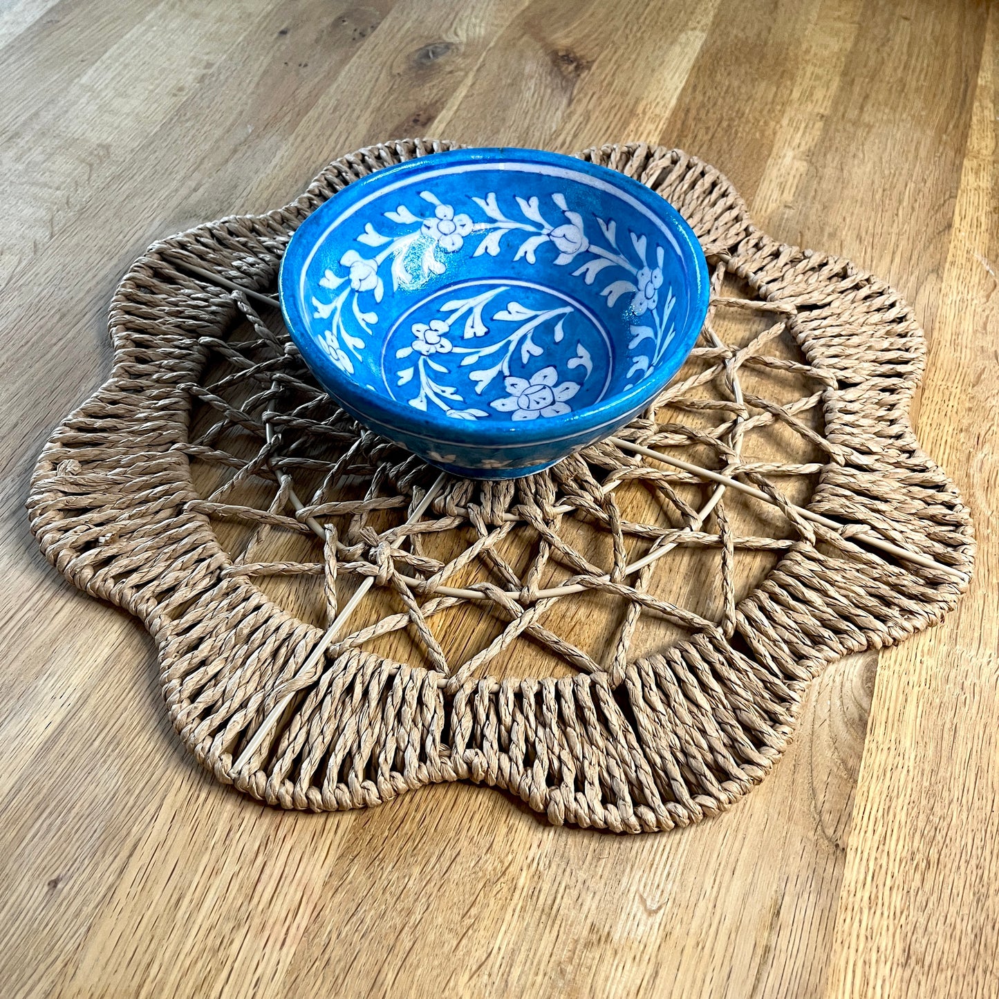Artisan Blue Serving Bowls (Set of 2)