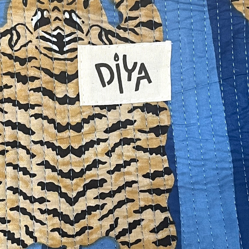 Blue Tiger Sling Bag