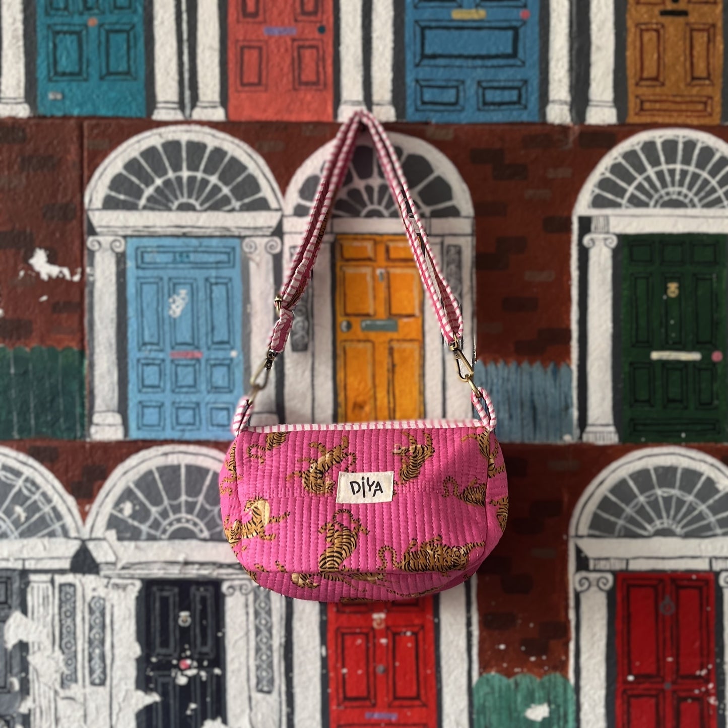 Pink Tiger Sling Bag