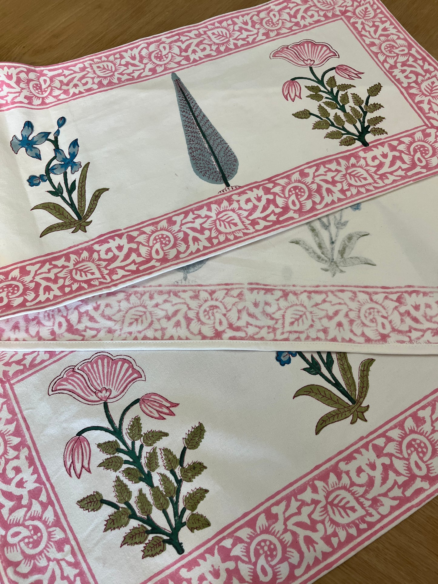 Bloom Cotton Table Runner