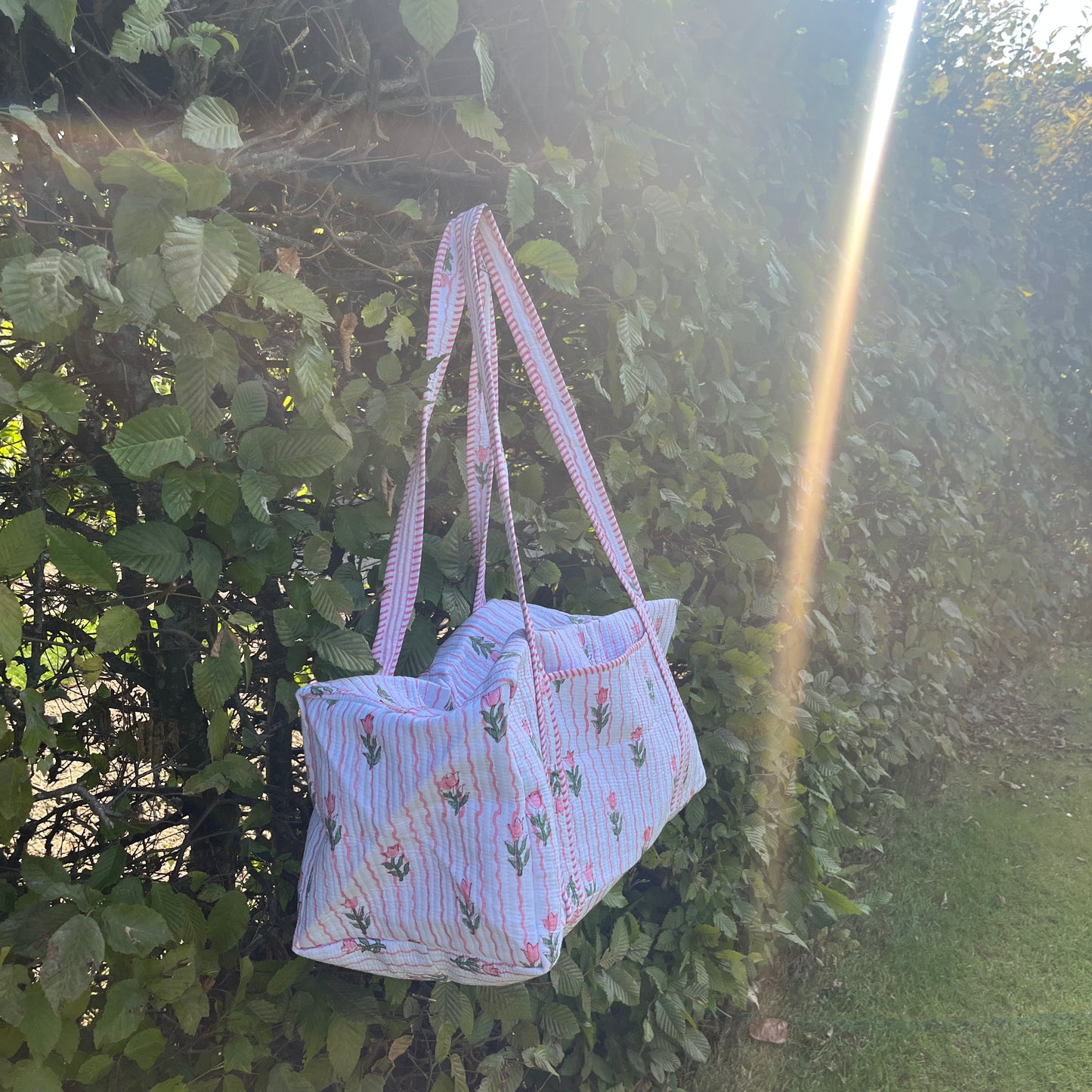 Pink Petal Travel Bag
