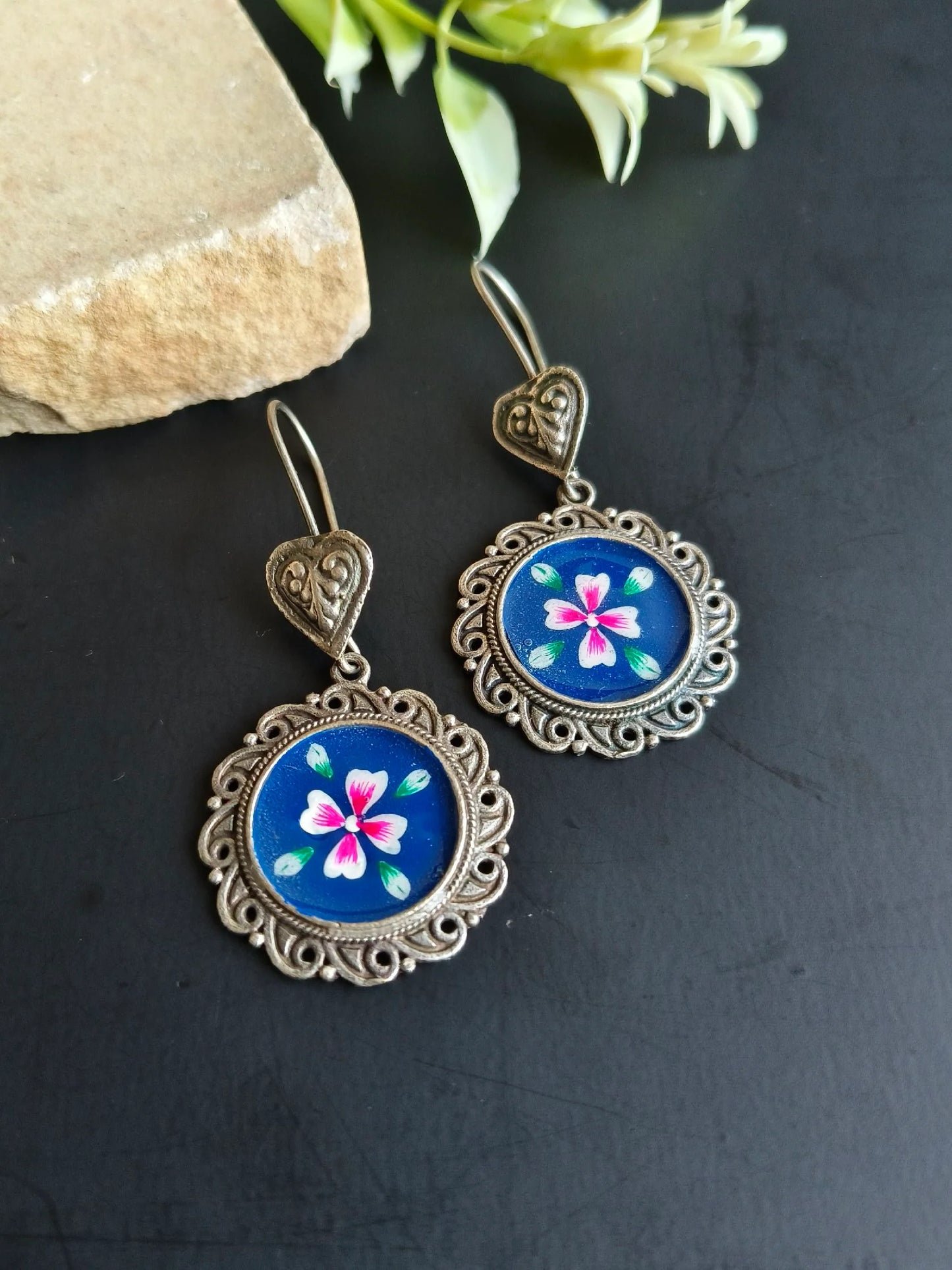 Embroidered Coin Drops