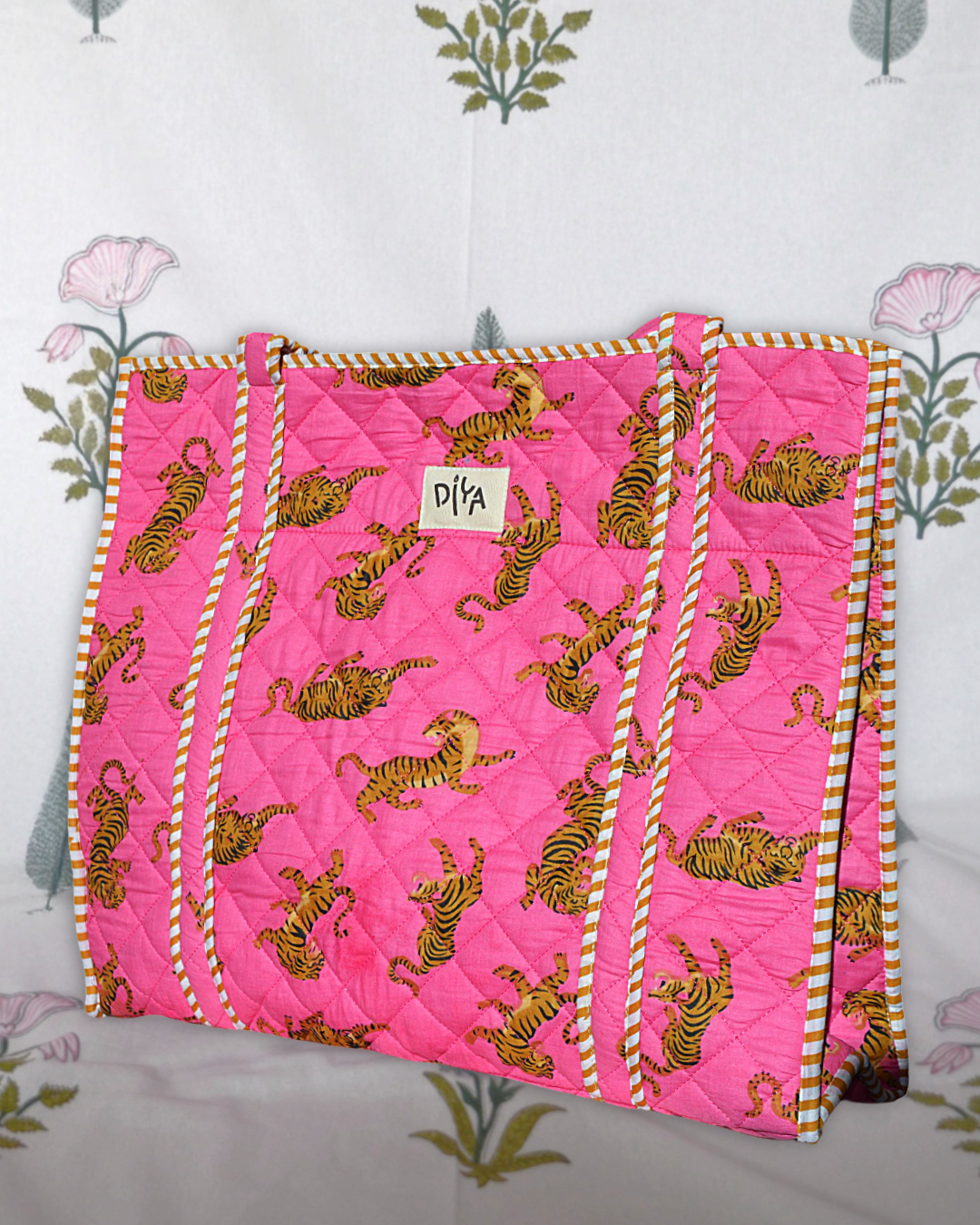 Dragonfruit Tiger Laptop Tote