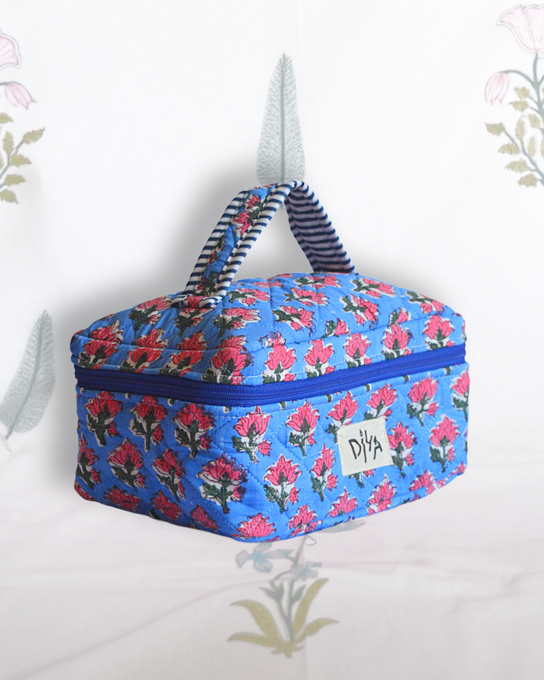 Blue Make-up Pouch