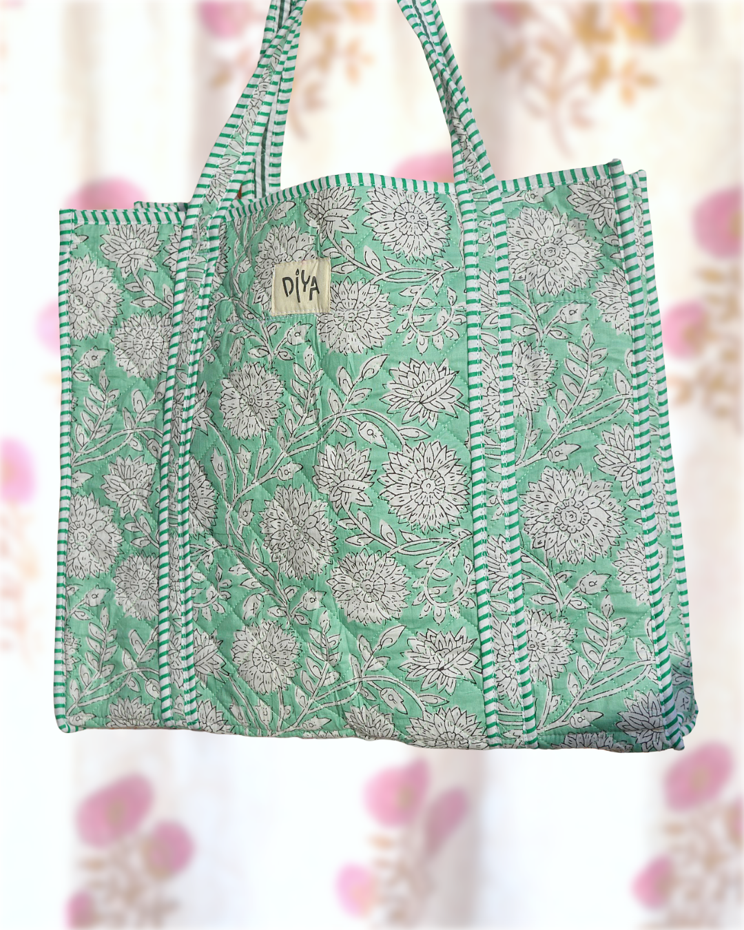 Peppermint Laptop Tote Bag