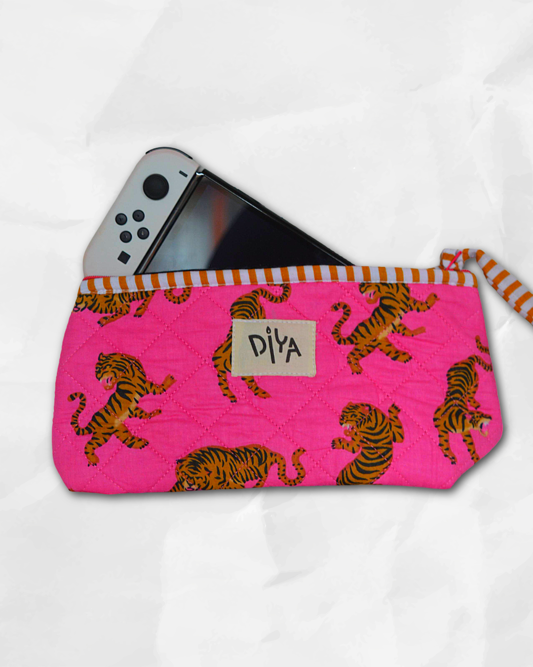 Dragon Fruit Tiger Pencil Pouch