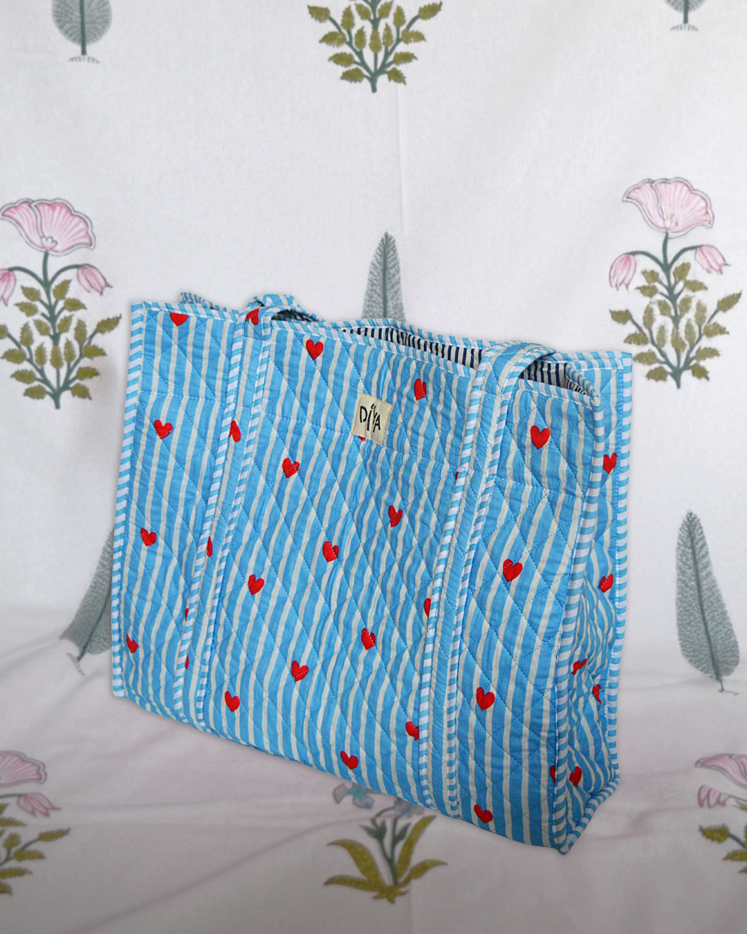 True Blue Laptop Tote Bag