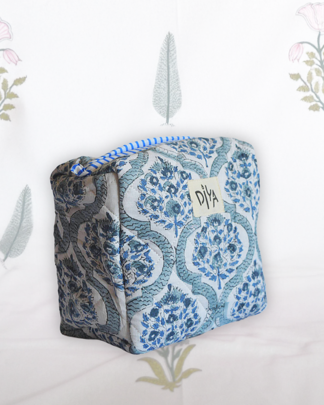 Blue China Large Wash Bag