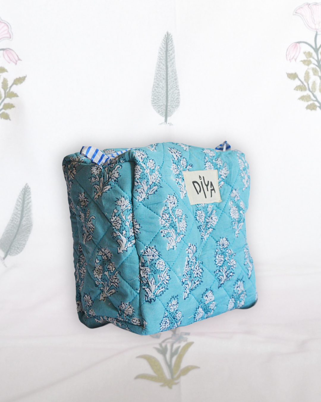 Blue Hyacinth Large Wash bag