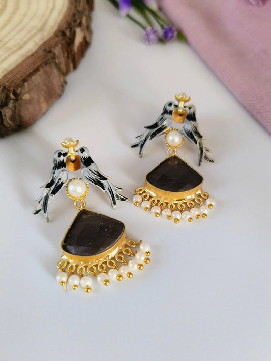 Songbird Gem Earrings