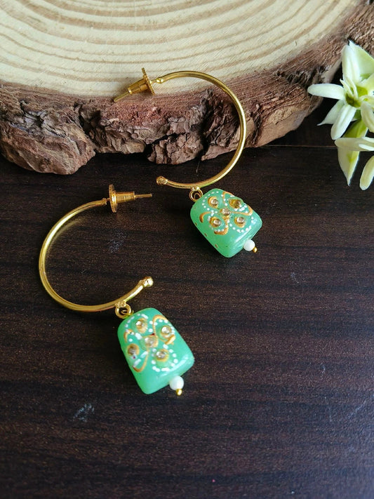 Half-Moon Gleam Earrings
