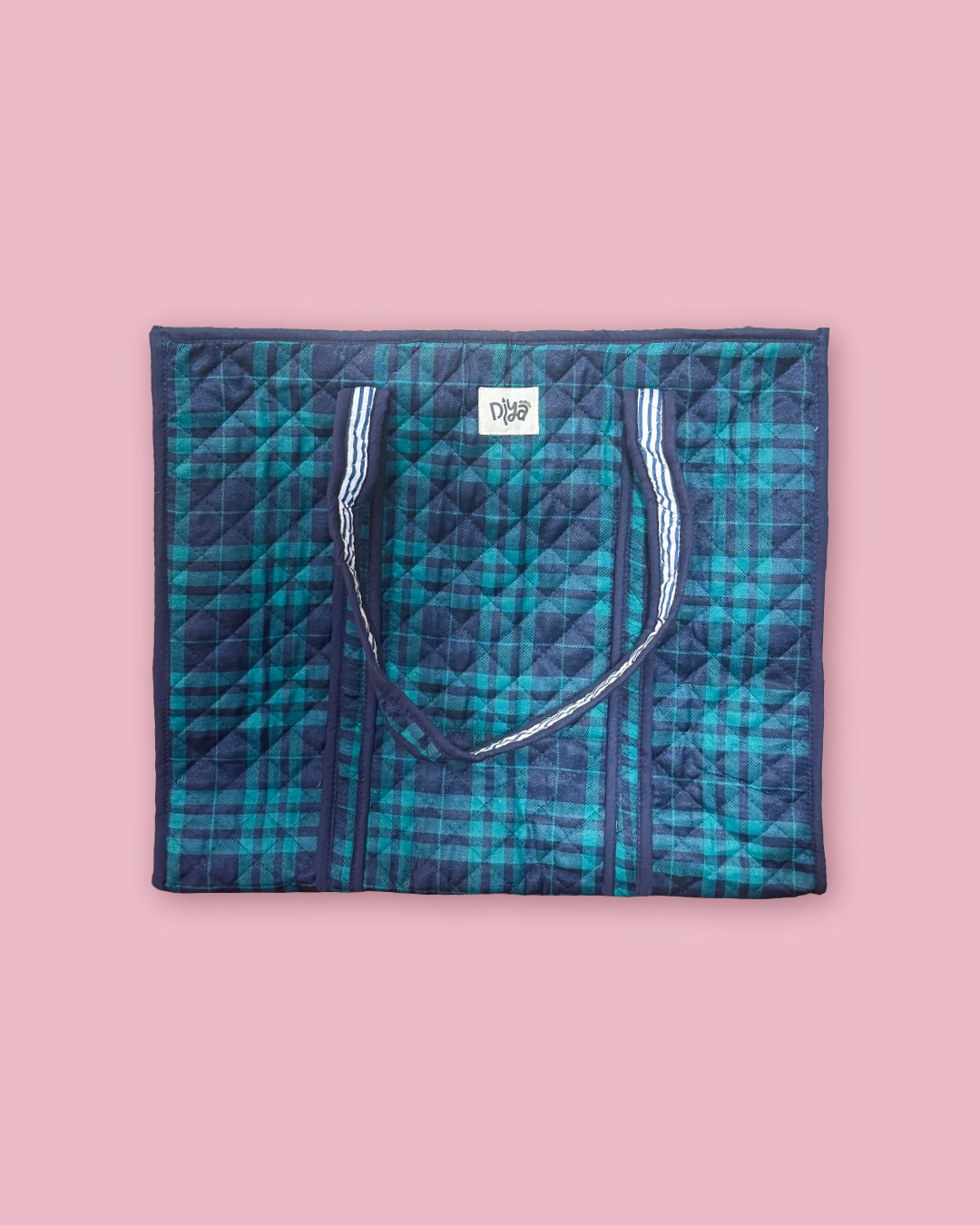Cozy Flannel Shirt Laptop Tote Bag