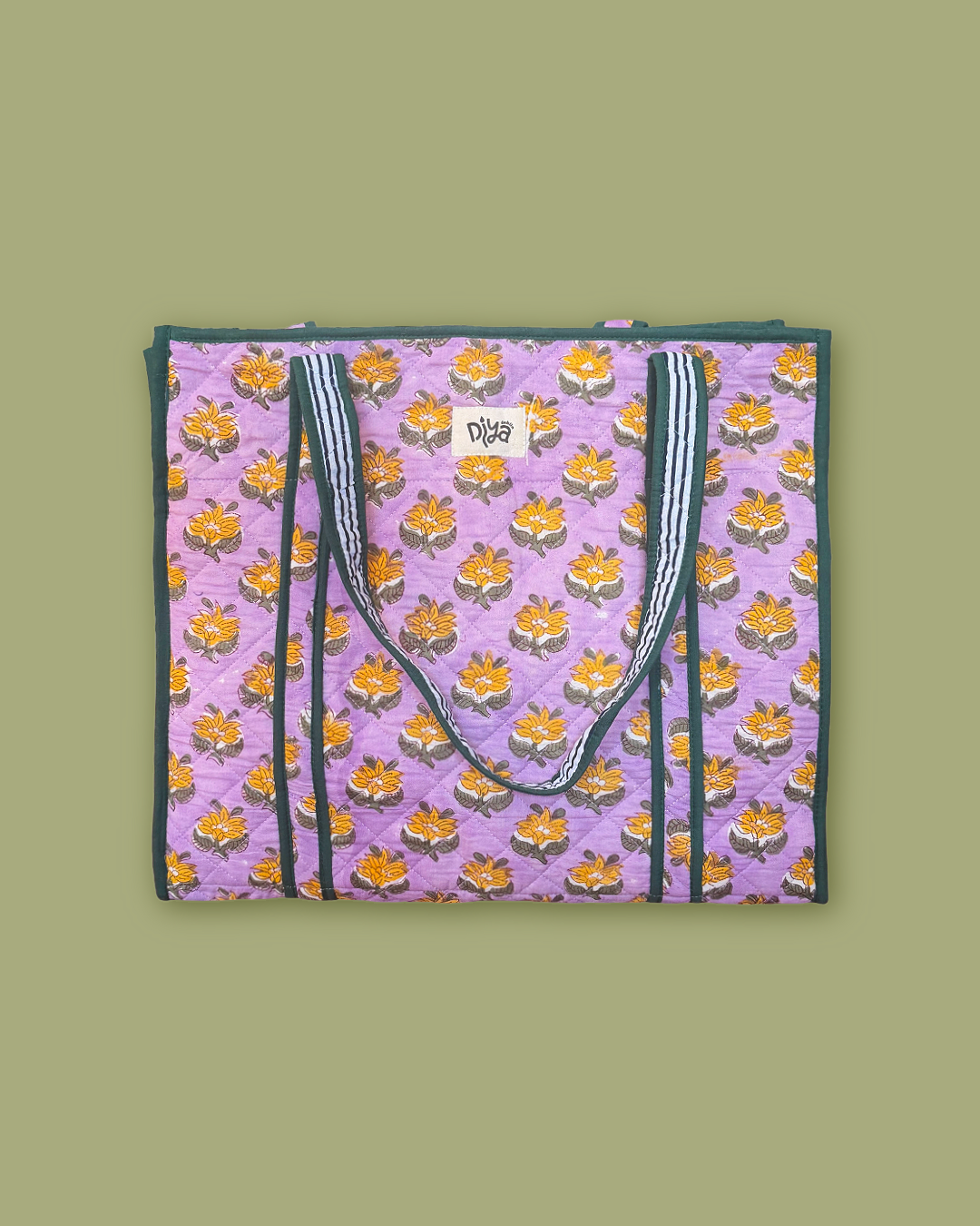 Violet Laptop Tote Bag