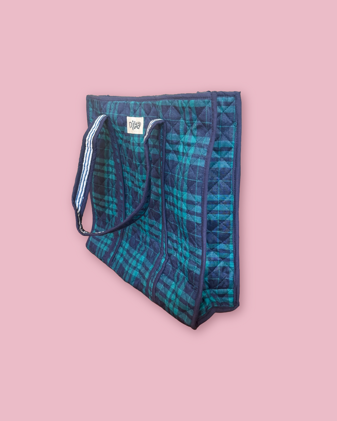 Cozy Flannel Shirt Laptop Tote Bag