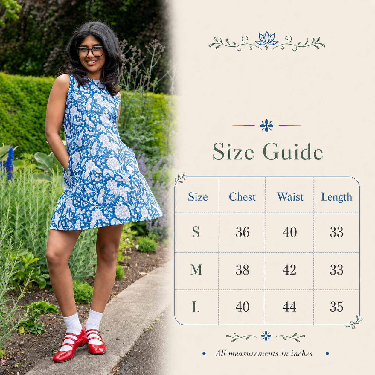 Tuscan Sunflower Cotton Mini Dress