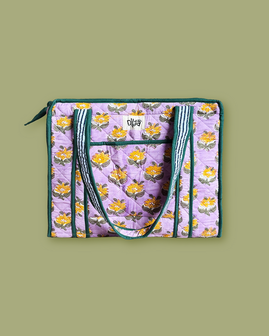 Violet Medium Tote