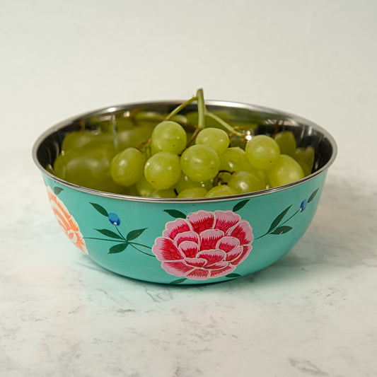 Emerald Enamel Bowl