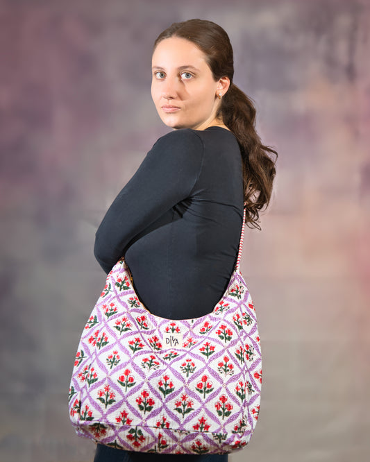 Scarlet Bloom Shoulder Bag