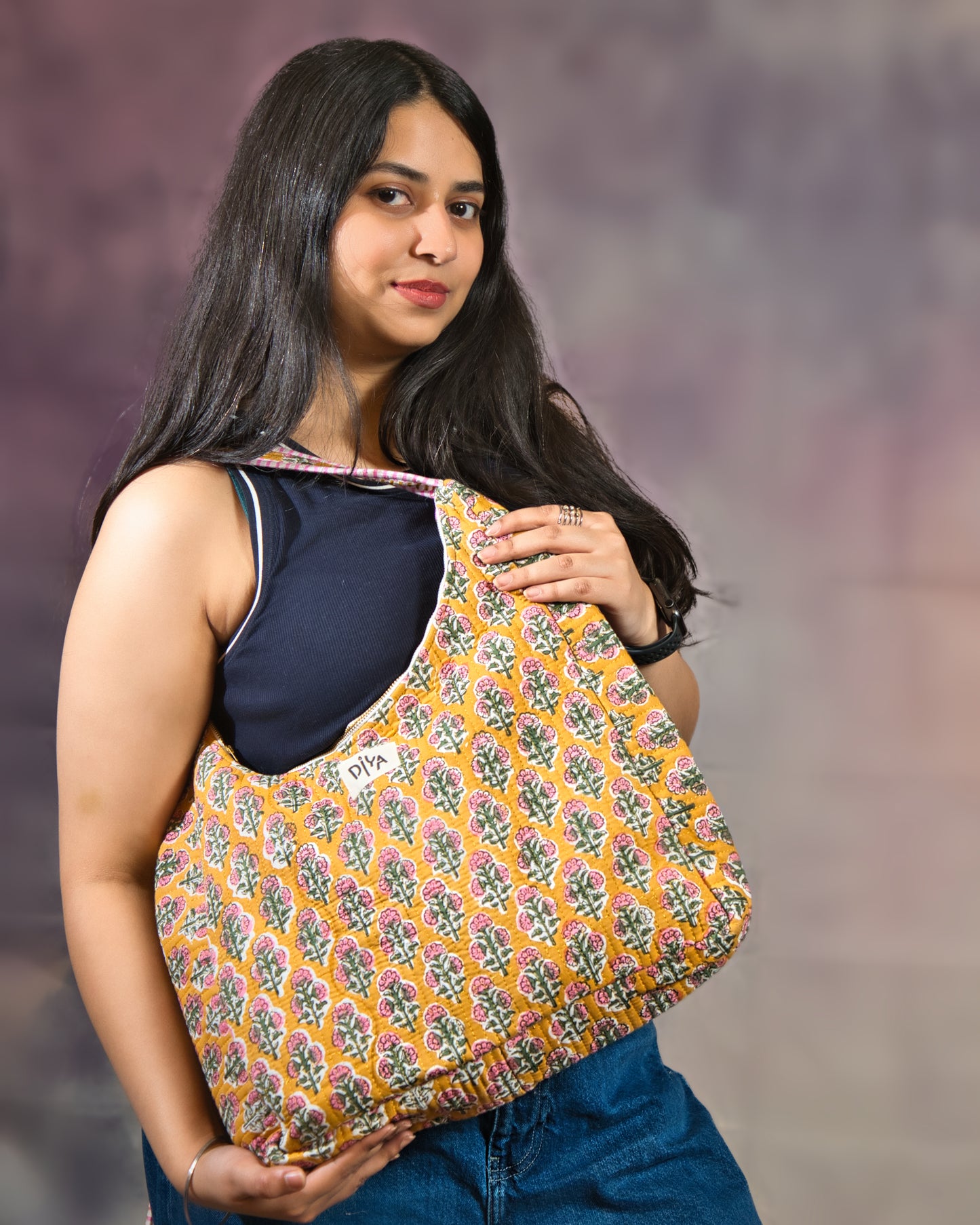 Sunrise Bloom Shoulder Bag