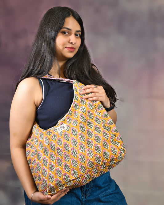 Sunrise Bloom Shoulder Bag