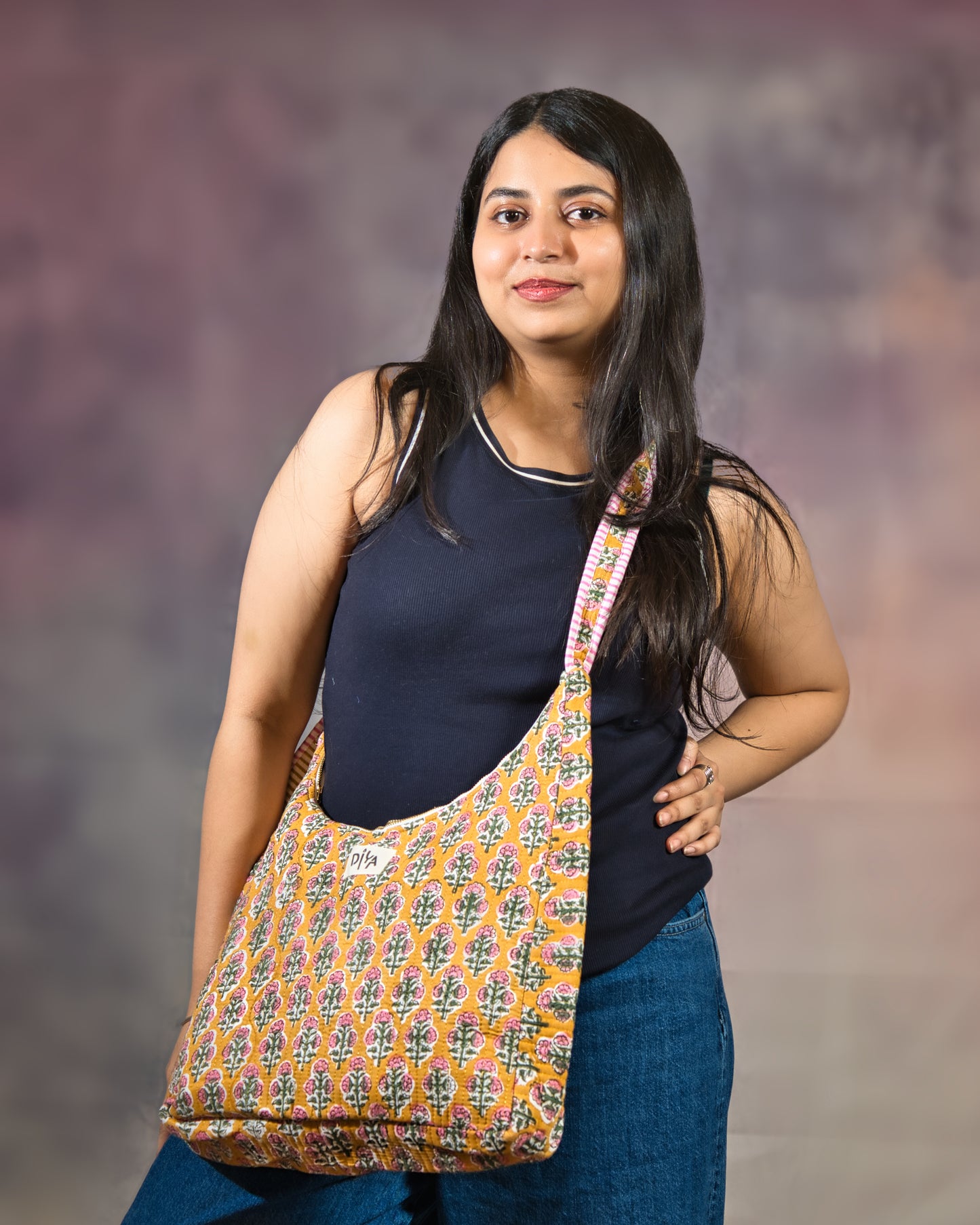 Sunrise Bloom Shoulder Bag