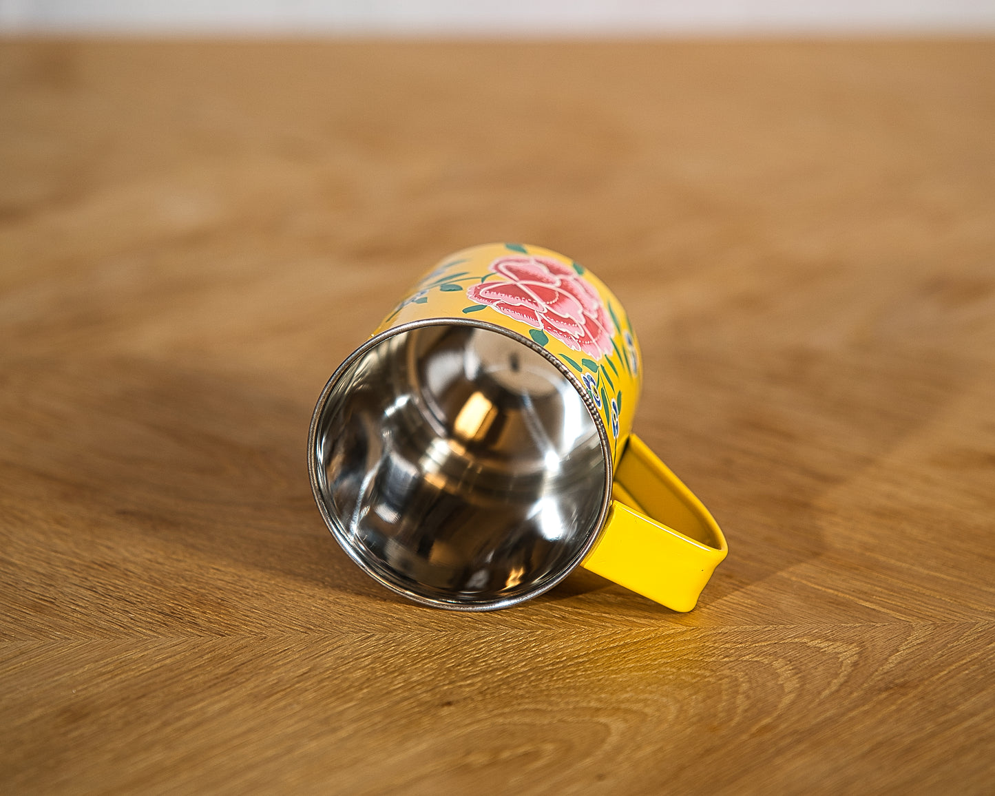 Sunbeam Yellow Enamel Mug