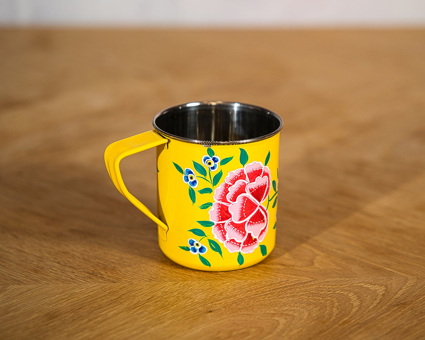 Sunbeam Yellow Enamel Mug