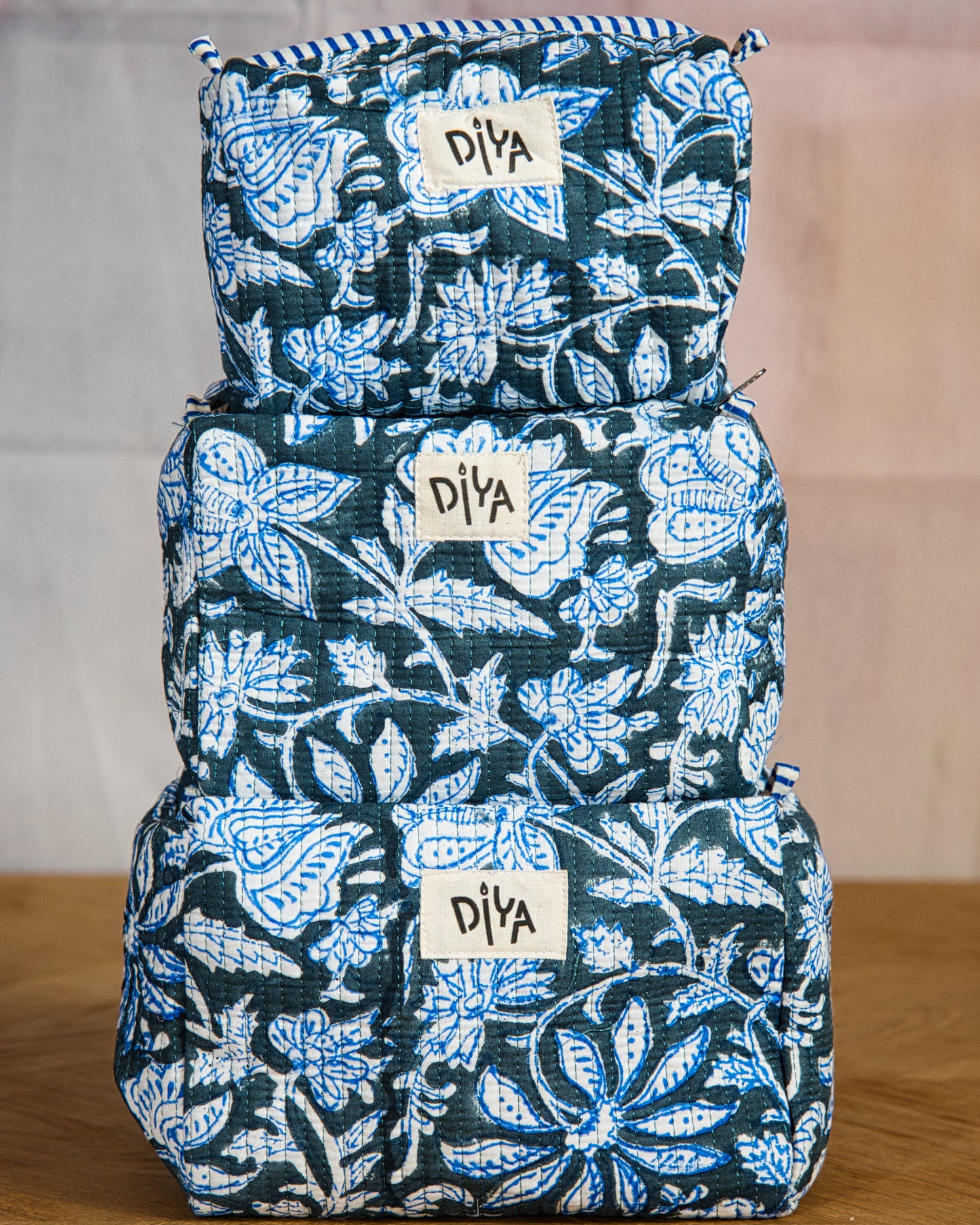 Indigo Large Wash bag