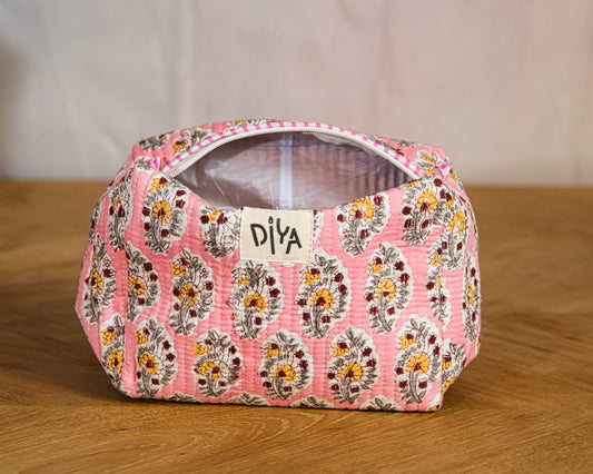 Blush Pink Wash Large Bag