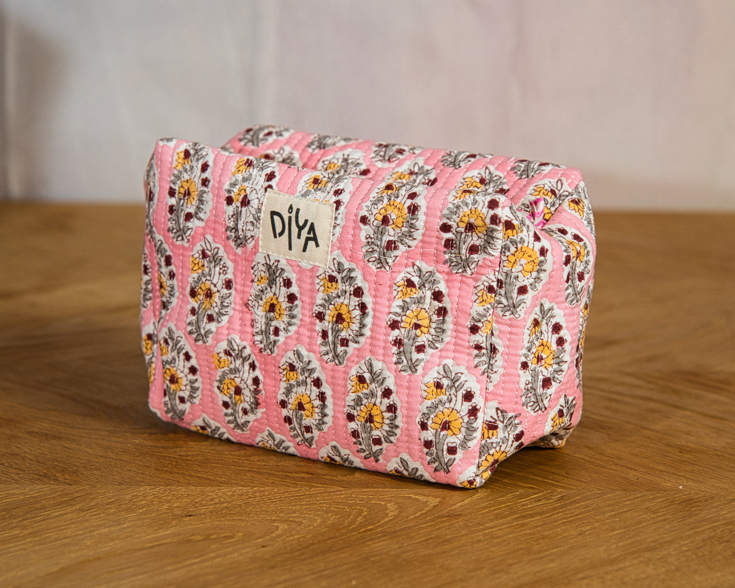 Blush Pink Wash Large Bag