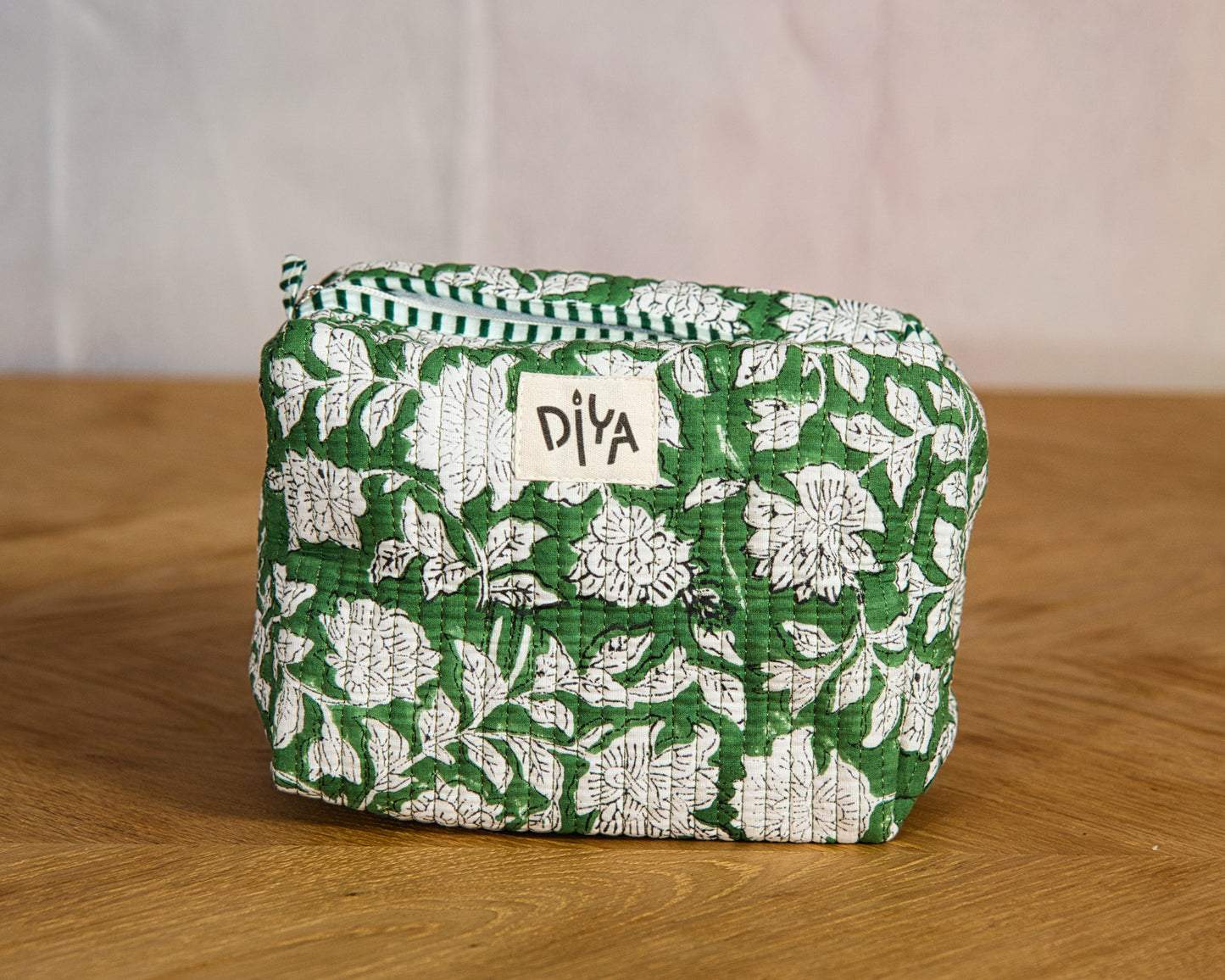 Dark Green Large Wash Bag