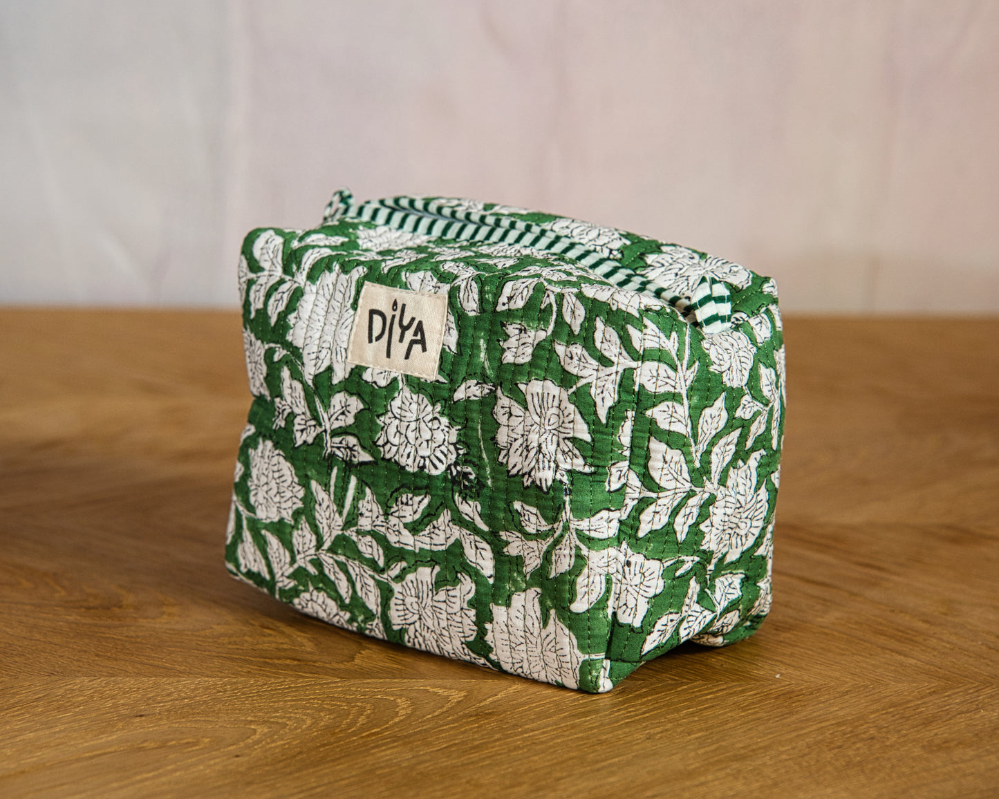 Dark Green Small Wash Bag