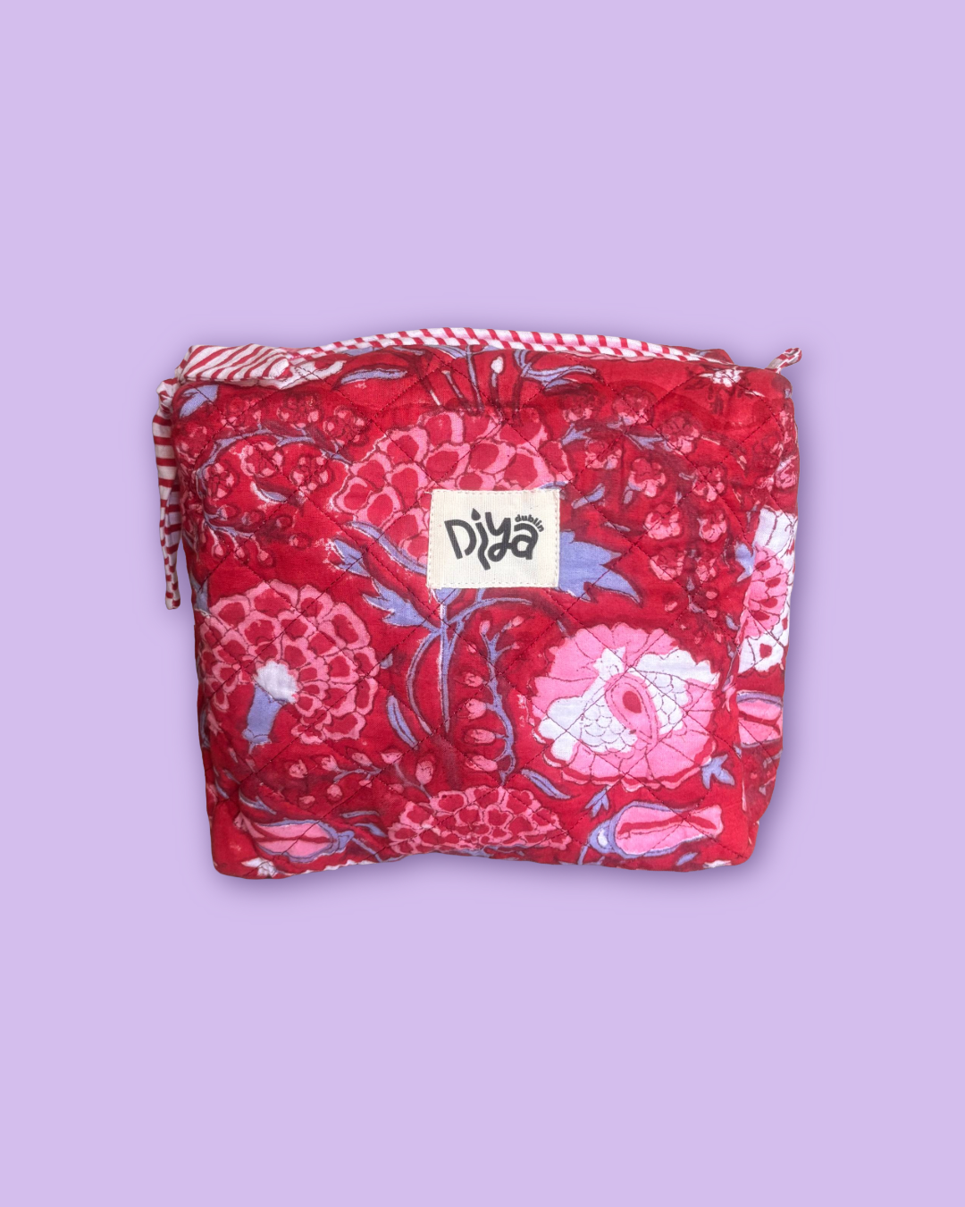 Red Small Wash Bag
