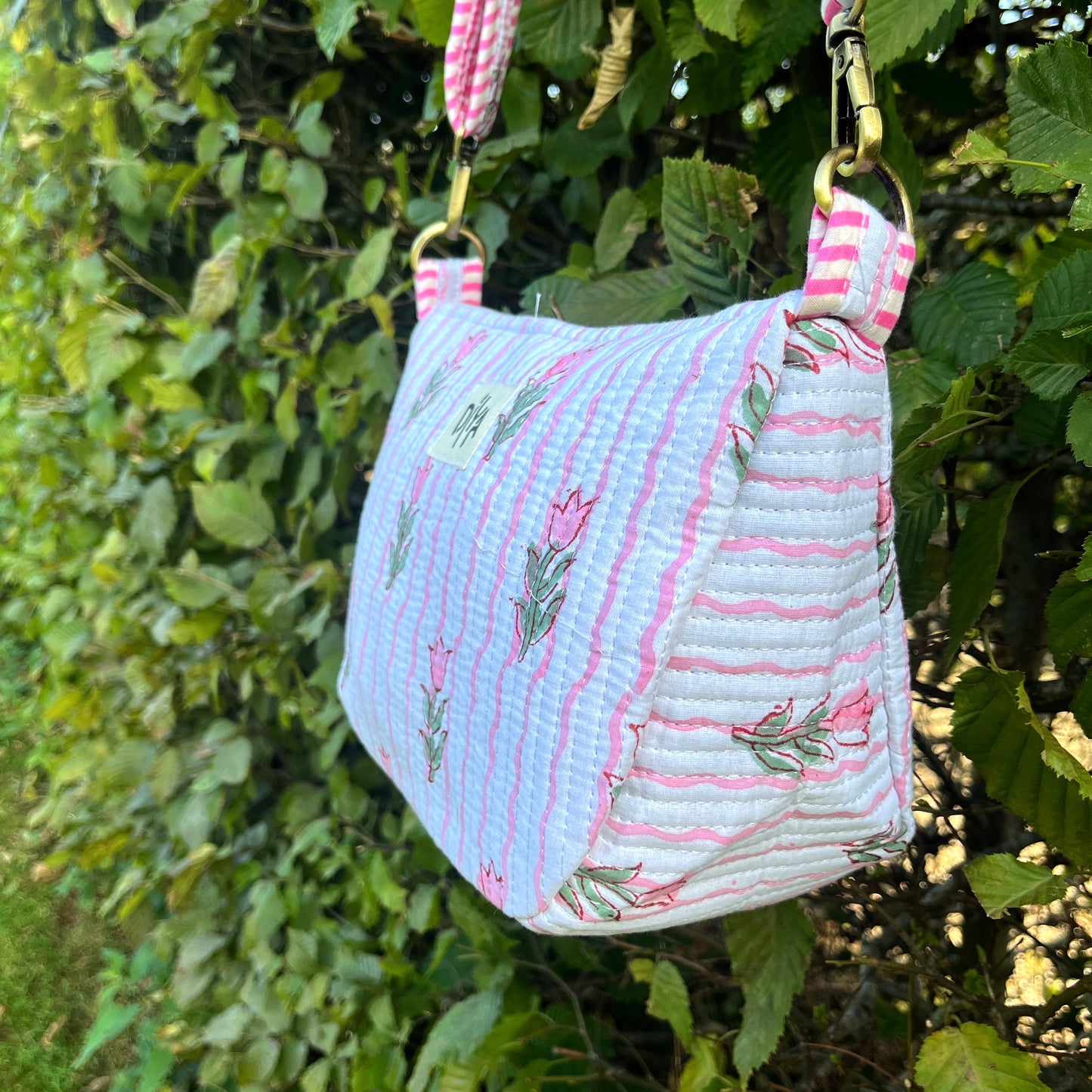 Blossom White Sling Bag