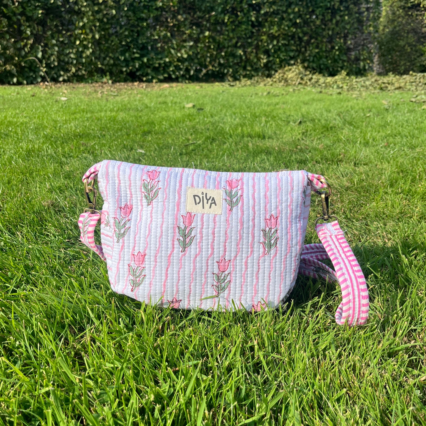 Blossom White Sling Bag