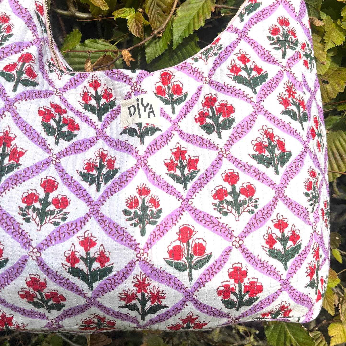 Scarlet Bloom Shoulder Bag