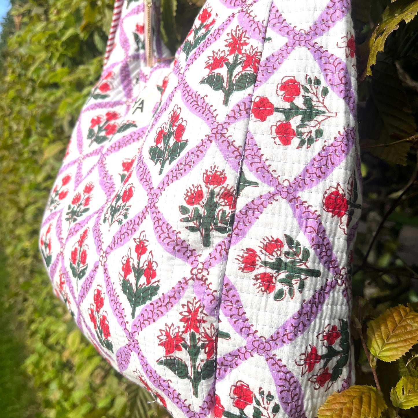 Scarlet Bloom Shoulder Bag