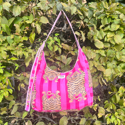 Crimson Tiger Shoulder Bag