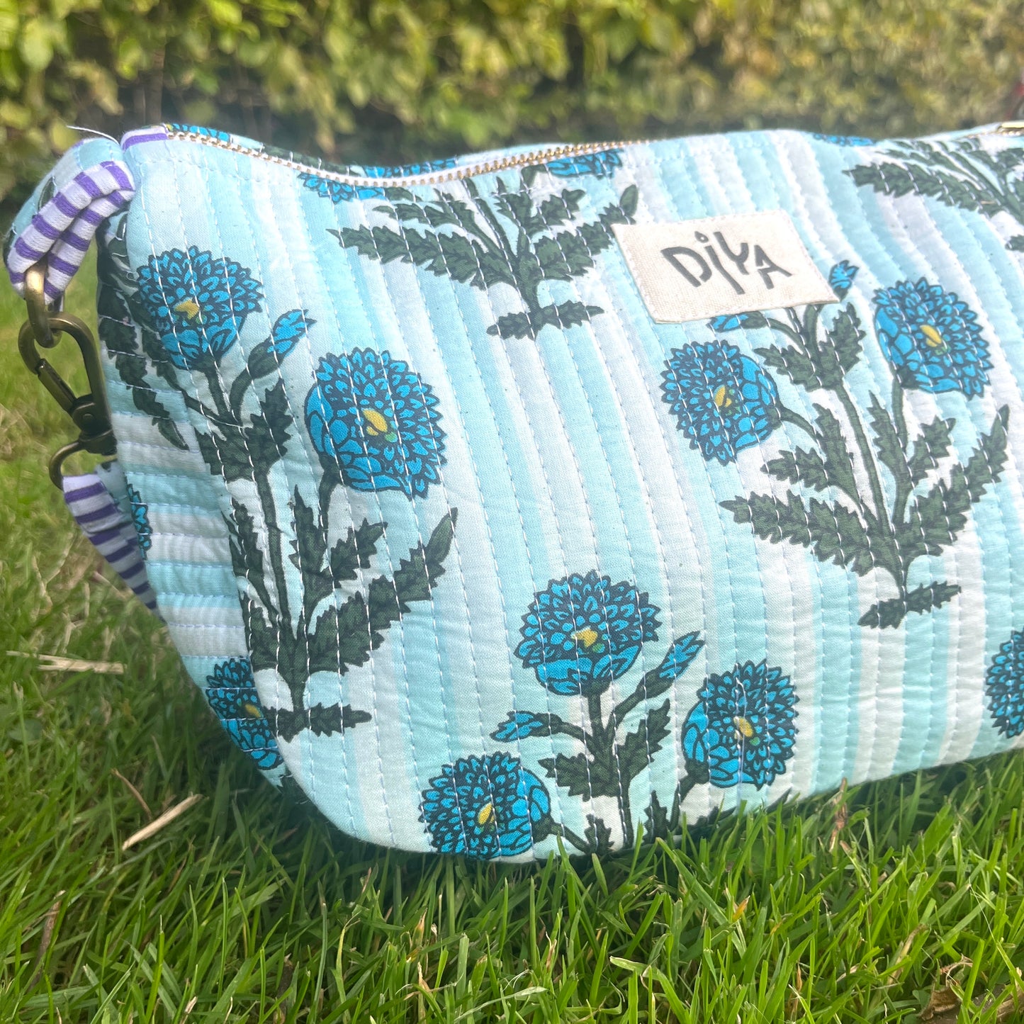 Blue Bloom Crossbody bag