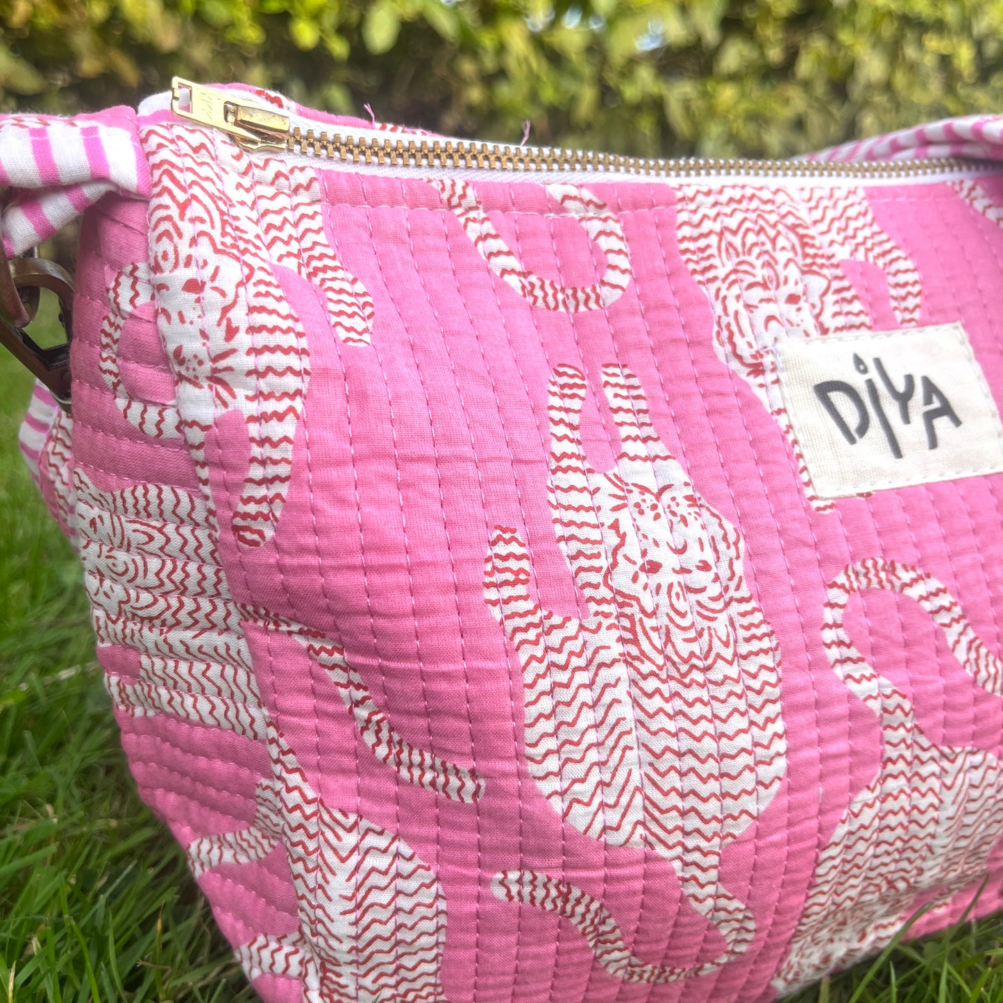 Pink Cheetah Crossbody