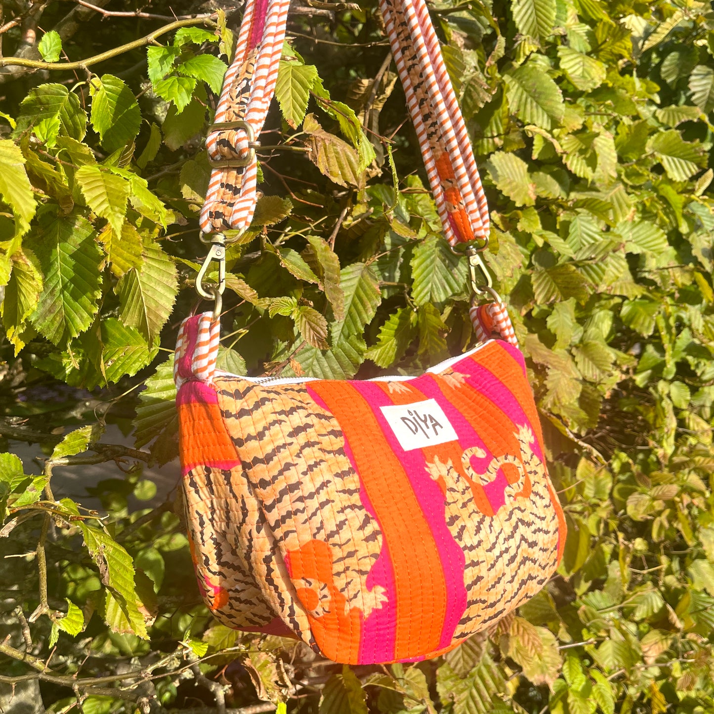 Orange Tiger Crossbody